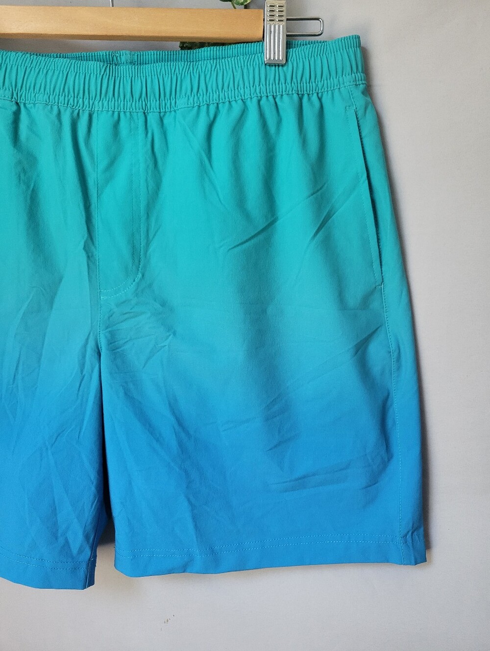 Chubbies The Good Boys Stretch Lined Performance Swim Short 7" Ombre Blue L - Picture 4 of 11